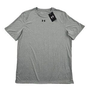 Under Armour T-Shirt Tee Men's M NEW Loose Fit Gray Short Sleeve Classic NWT